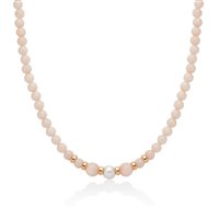 Collana Miluna Donna I SEGRETI DELLA NATURA in Argento Giada PCL6563